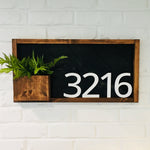 Weston House Numbers, Planter, House Number Planter, Address Sign, New Home Gift, Number Sign, House Number, Mailbox, Plaque, New House GIFT