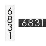 Chesapeak House Numbers, Address Sign, House Number Sign, Address Sign For, Housewarming, Address Plaque, House Numbers Vertical