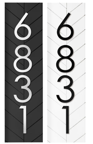 Chesapeak House Numbers, Address Sign, House Number Sign, Address Sign For, Housewarming, Address Plaque, House Numbers Vertical