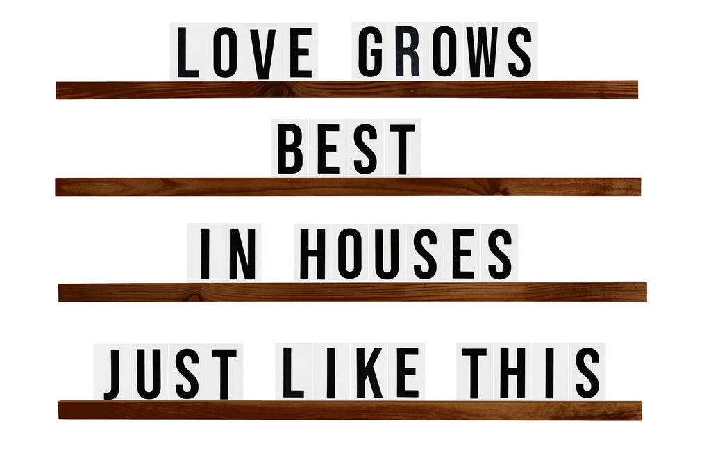 Xl letterboard, statement shelf, marquee board, statement ledge, life is good, life is beautiful, life quotes wall art, farmhouse quote
