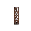 Chesapeake Modern Chesapeake Vertical Address Sign - Personalized Large House Numbers - Outdoor Address Plaque for Your Home