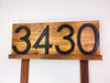 Benson Functional Art for Your Yard - Custom Address Sign, a Perfect Gift for Housewarming -Handmade Wooden House Number Plaque