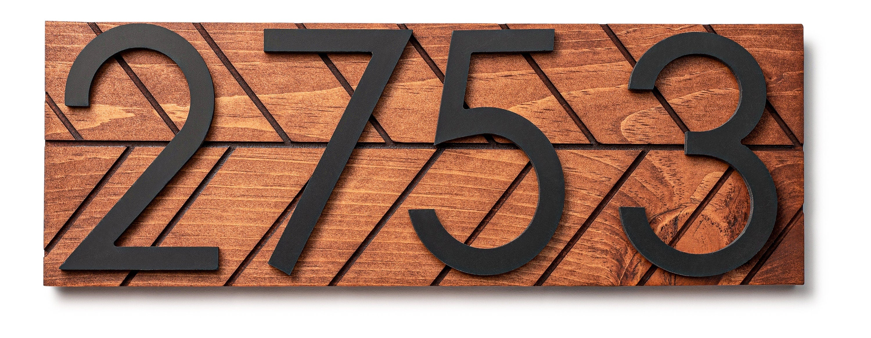 Auburn Address Plaque, Address Sign, Address Number, Mailbox Number, House Number Plaque, Number Sign, Custom Address Sign,Housewarming Gift