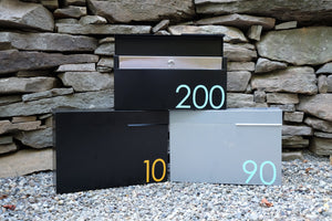 Mailbox, Wall Mounted Mailbox, Modern Mailbox, Black Mailbox, Locking Mailbox, Custom Mailbox, Metal Mailbox, Steel Mailbox, Mailbox Numbers