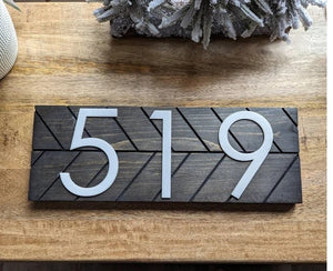 Auburn Address Plaque, Address Sign, Address Number, Mailbox Number, House Number Plaque, Number Sign, Custom Address Sign,Housewarming Gift