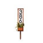 Providence House Number Sign Planter Stake, House Number, House Number Sign, Address Sign, Address Plaque Personalized Sign, Plaque