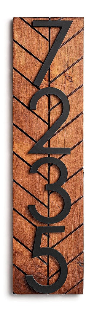 Chesapeake Vertical Address Sign, House Number Sign, Number Sign for Yard, Personalized Address Plaque Sign for Home, Address Plaque Sign