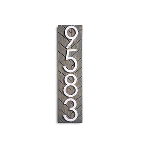 Chesapeake Vertical Address Sign, House Number Sign, Number Sign for Yard, Personalized Address Plaque Sign for Home, Address Plaque Sign