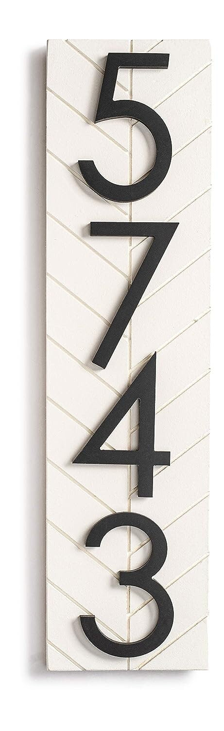 Chesapeake Vertical Address Sign, House Number Sign, Number Sign for Yard, Personalized Address Plaque Sign for Home, Address Plaque Sign