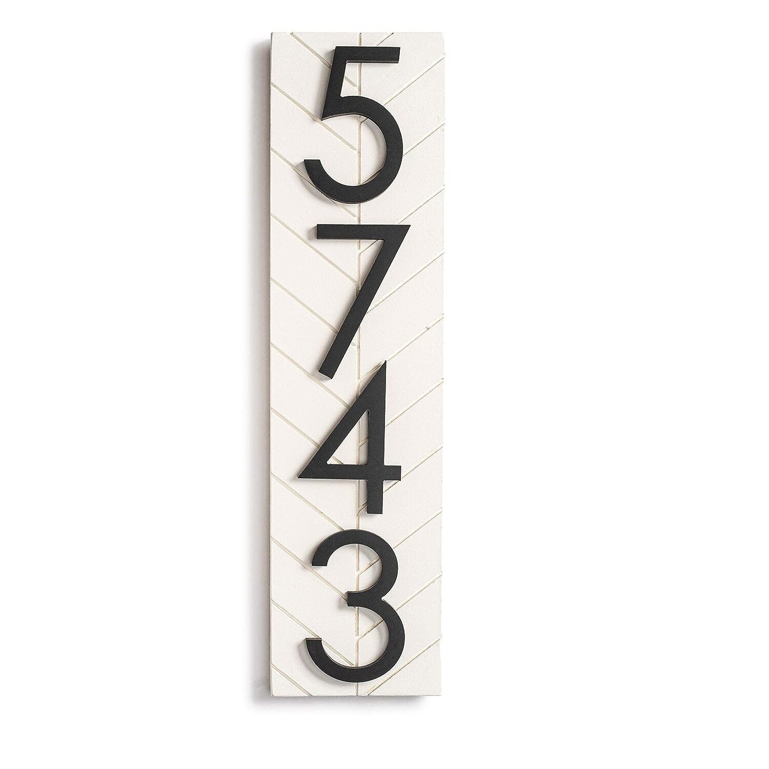 Chesapeake Vertical Address Sign, House Number Sign, Number Sign for Yard, Personalized Address Plaque Sign for Home, Address Plaque Sign