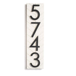 Chesapeake Vertical Address Sign, House Number Sign, Number Sign for Yard, Personalized Address Plaque Sign for Home, Address Plaque Sign