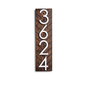 Chesapeake Vertical Address Sign, House Number Sign, Number Sign for Yard, Personalized Address Plaque Sign for Home, Address Plaque Sign