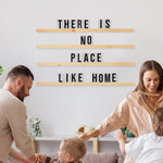 Xl letterboard | no place like home | letter ledge | statement shelf | wood letter board | oversized memo board | letter ledge | farmhouse