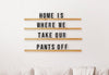 Xl letterboard, custom quote sign, quote wall, nursery wall art, inspiration wall art, letter sign, custom wall art, house sign, ledge