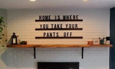 Xl letterboard | no place like home | letter ledge | statement shelf | wood letter board | oversized memo board | letter ledge | farmhouse