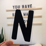 Xl letterboard | no place like home | letter ledge | statement shelf | wood letter board | oversized memo board | letter ledge | farmhouse