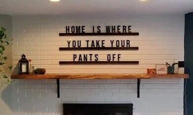 Xl letterboard custom wood letterboard sign - personalized rustic wall decor for office - motivational quotes and inspirational sayings