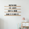 Xl letterboard letter ledges | choose black or white letters | letter board marquee wood gram statement shelves word wall