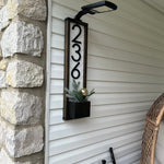 Solar Powered Light for House Numbers - Stylish and Functional Address Lights - With remote control