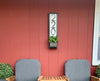 Fairview Vertical Address Sign Planter - Welcome to Our Home - Personalized House Number Plaque - Unique Home Decor