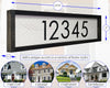 Applegate Large Arrow Address Marker for Modern Homes - Custom Farmhouse Numbers Sign